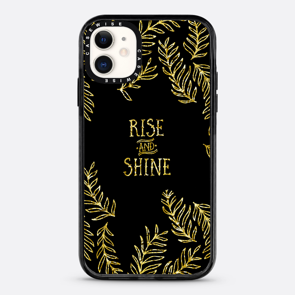 Grafikaufstieg & Shine |Schwarz & Gold - Hülle
