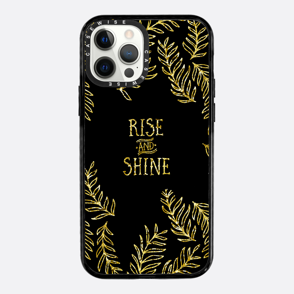 Grafikaufstieg & Shine |Schwarz & Gold - Hülle