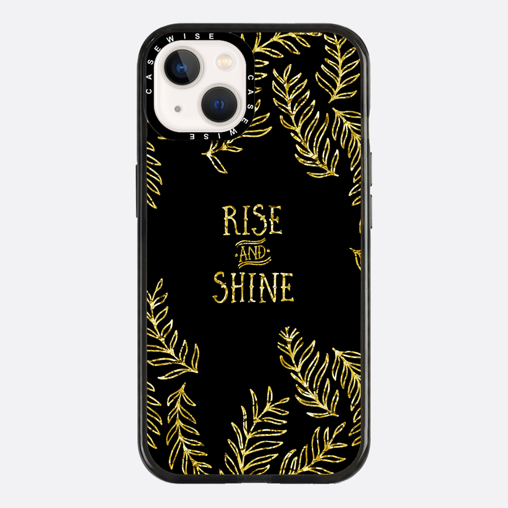 Grafikaufstieg & Shine |Schwarz & Gold - Hülle