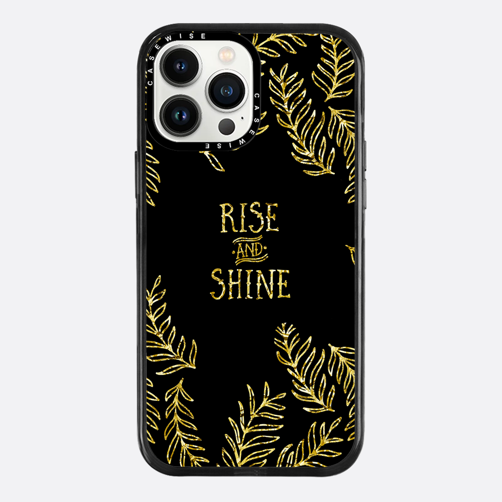 Grafikaufstieg & Shine |Schwarz & Gold - Hülle