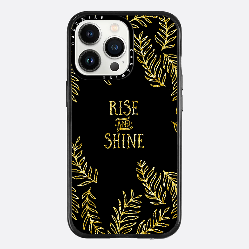 Grafikaufstieg & Shine |Schwarz & Gold - Hülle