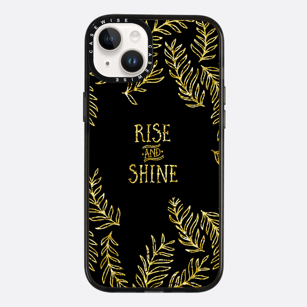 Grafikaufstieg & Shine |Schwarz & Gold - Hülle