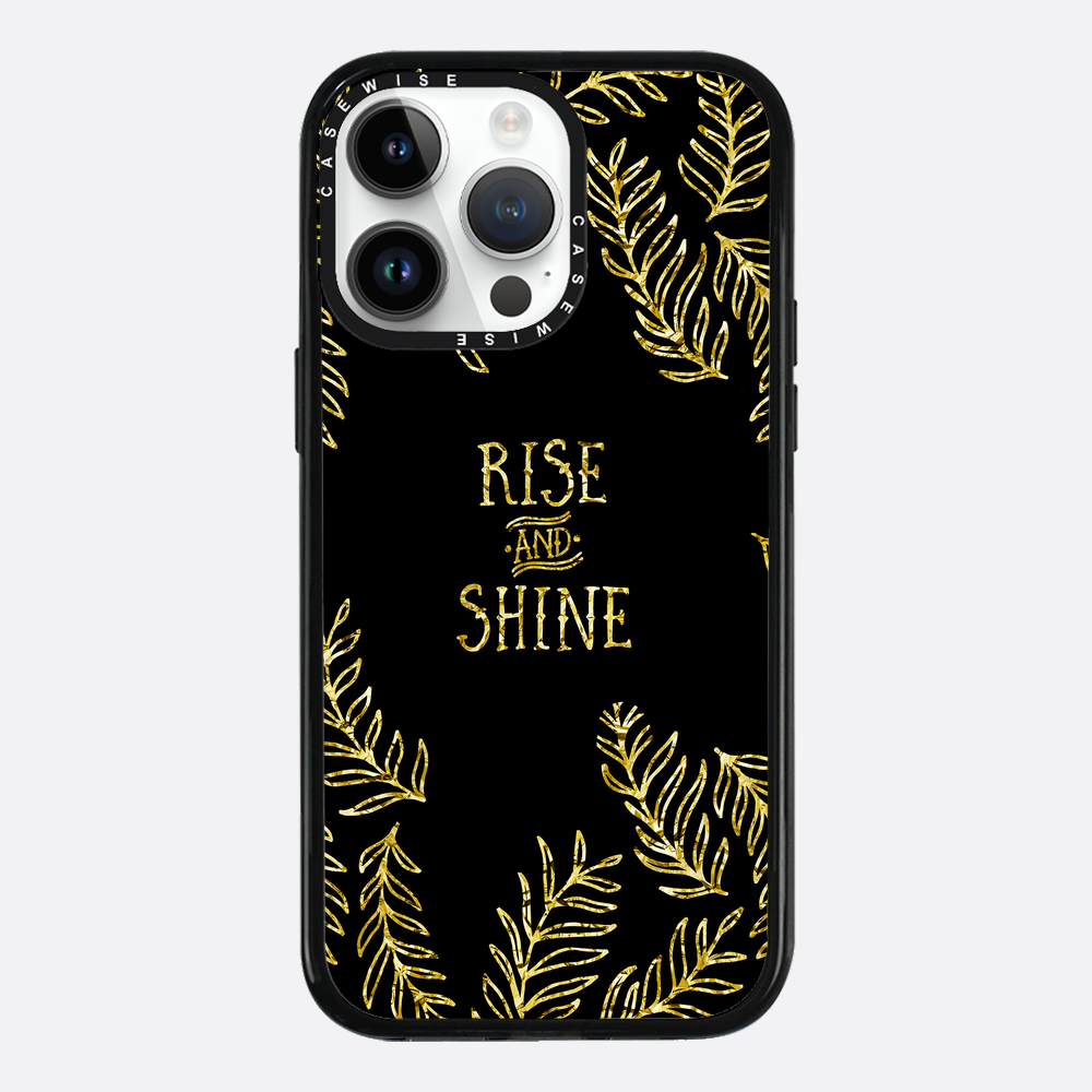 Grafikaufstieg & Shine |Schwarz & Gold - Hülle