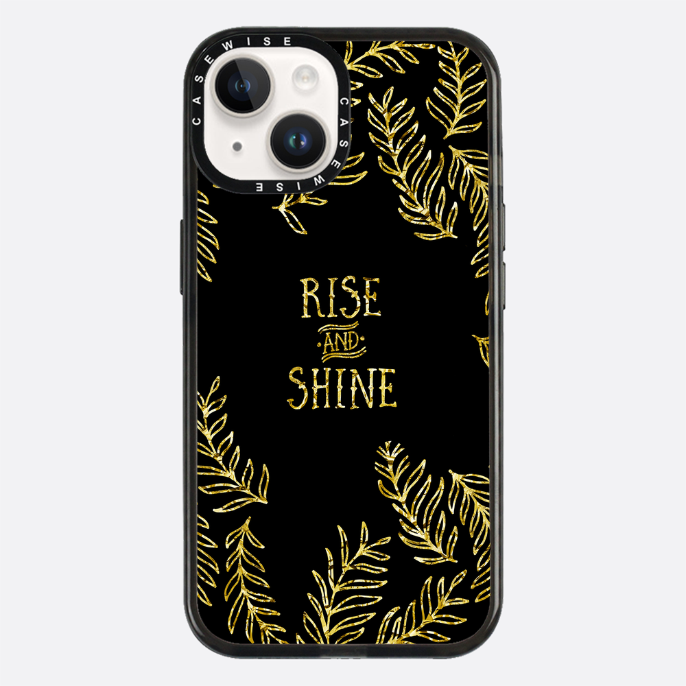 Grafikaufstieg & Shine |Schwarz & Gold - Hülle