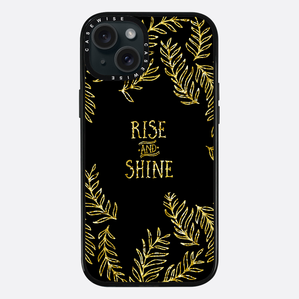 Grafikaufstieg & Shine |Schwarz & Gold - Hülle