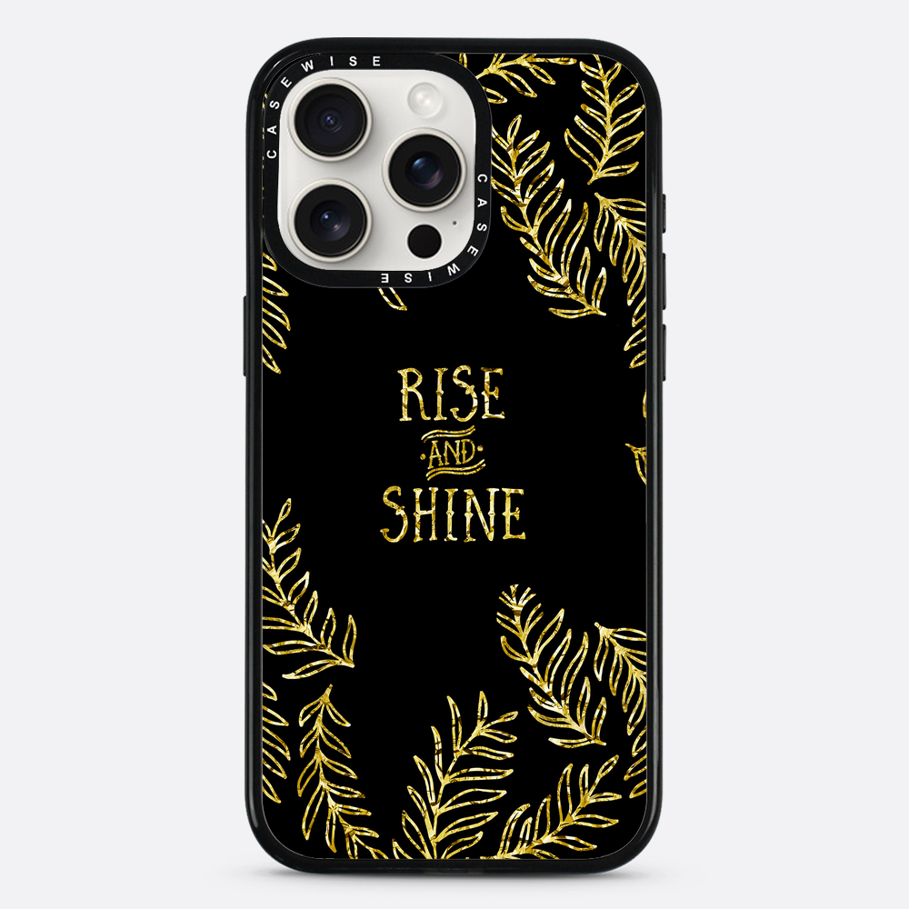 Grafikaufstieg & Shine |Schwarz & Gold - Hülle