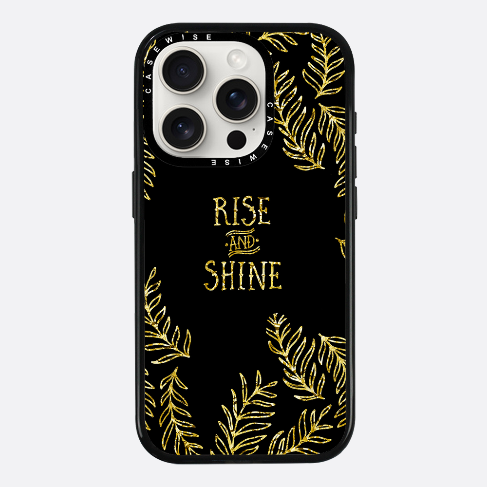 Grafikaufstieg & Shine |Schwarz & Gold - Hülle