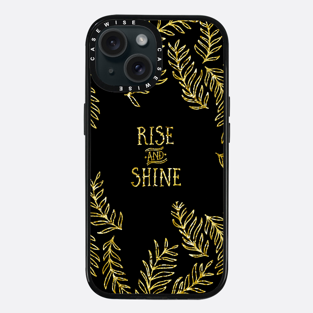 Grafikaufstieg & Shine |Schwarz & Gold - Hülle