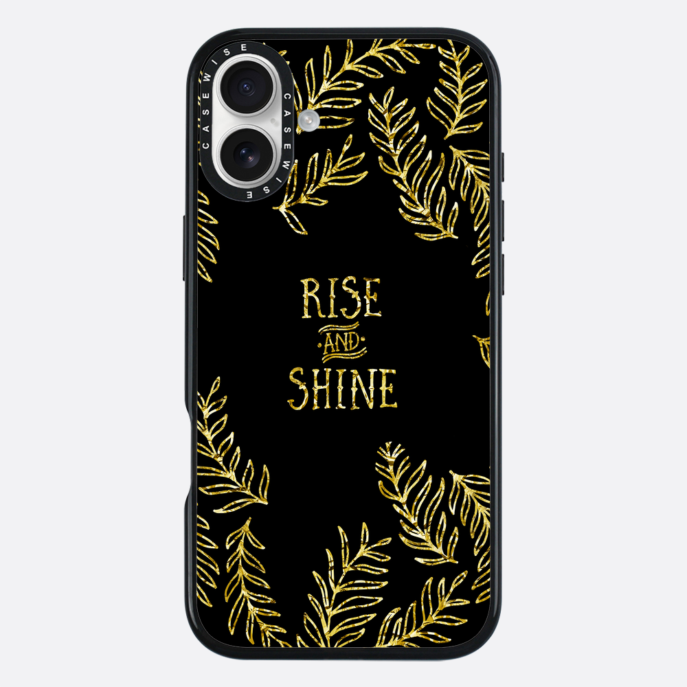 Grafikaufstieg & Shine |Schwarz & Gold - Hülle