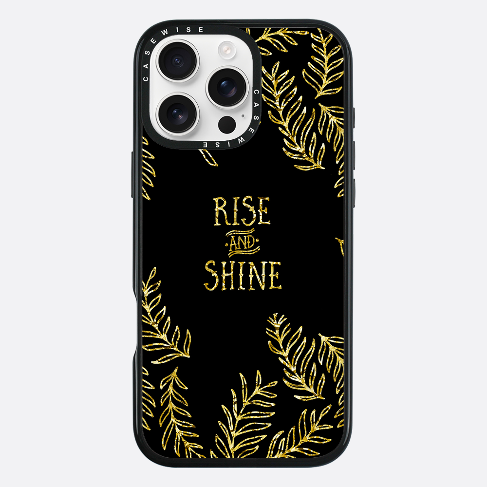 Grafikaufstieg & Shine |Schwarz & Gold - Hülle