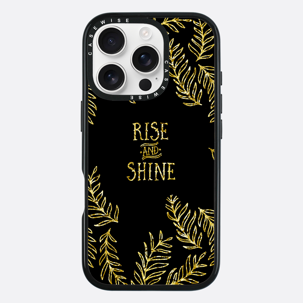 Grafikaufstieg & Shine |Schwarz & Gold - Hülle