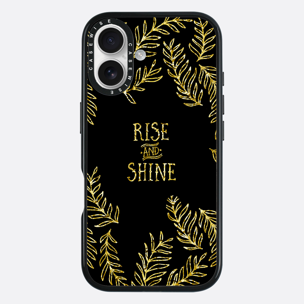 Grafikaufstieg & Shine |Schwarz & Gold - Hülle