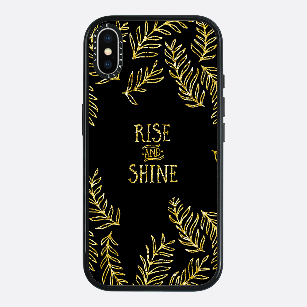 Grafikaufstieg & Shine |Schwarz & Gold - Hülle