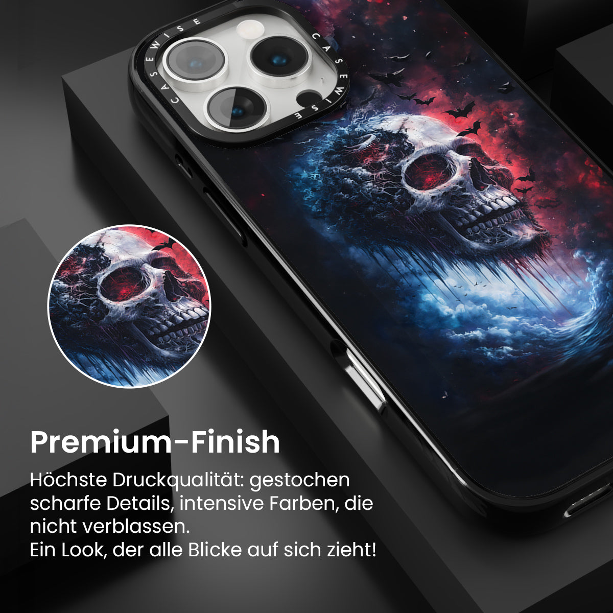 Schädel in Mitternacht - Hülle