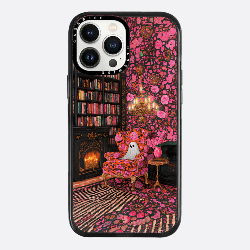 Pink Dark Academia Ghost - Hülle