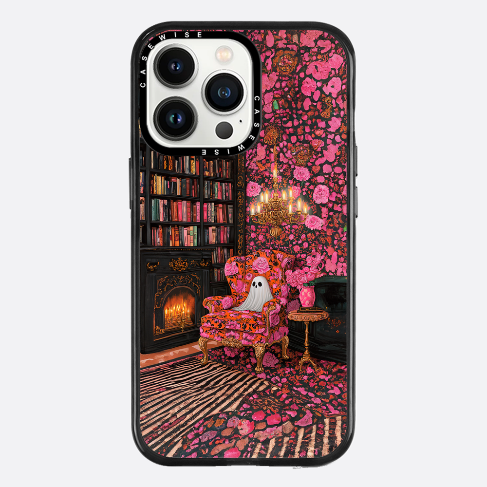 Pink Dark Academia Ghost - Hülle