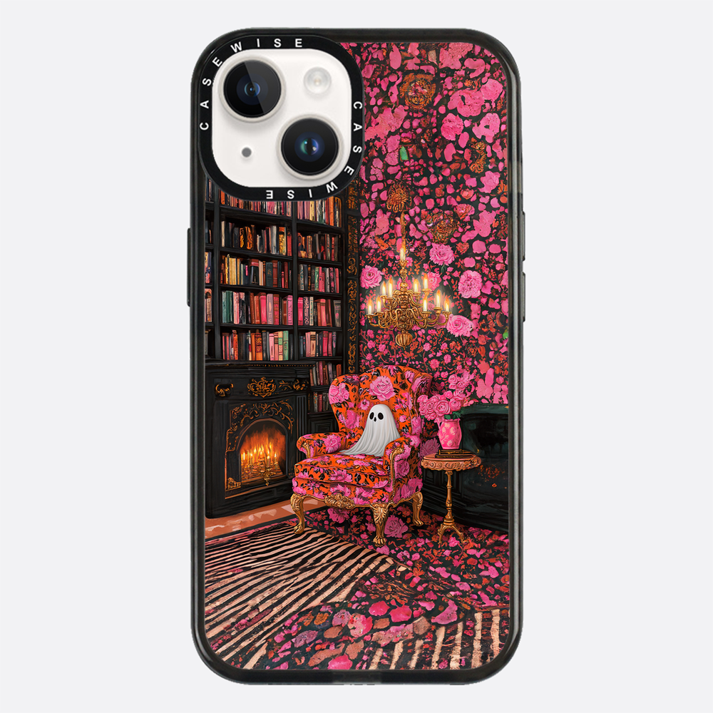 Pink Dark Academia Ghost - Hülle