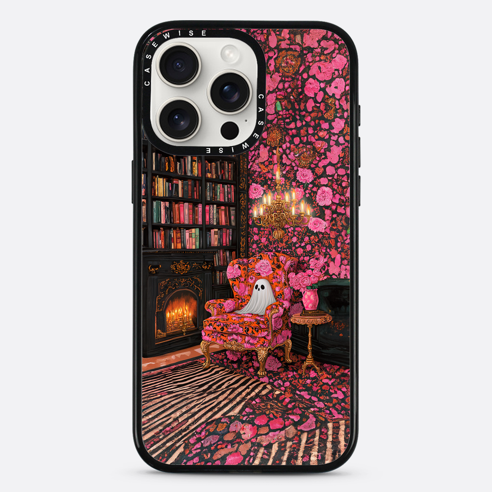 Pink Dark Academia Ghost - Hülle