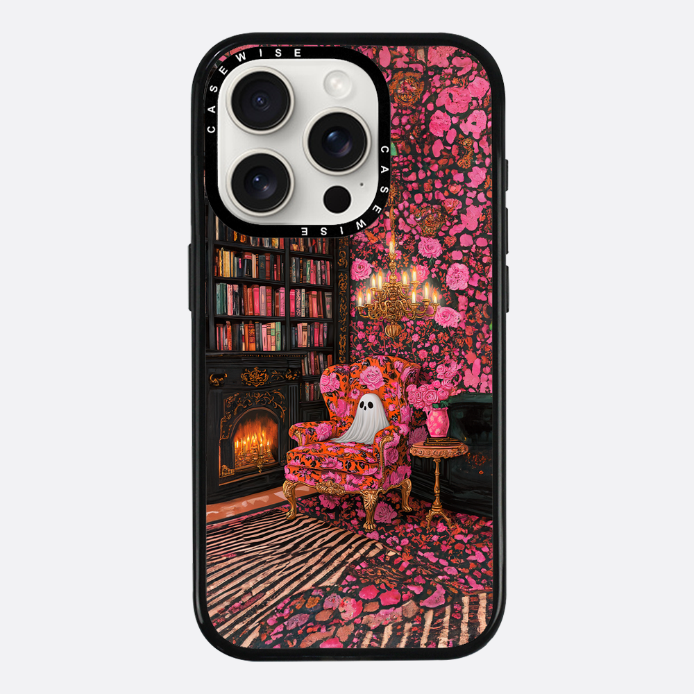 Pink Dark Academia Ghost - Hülle