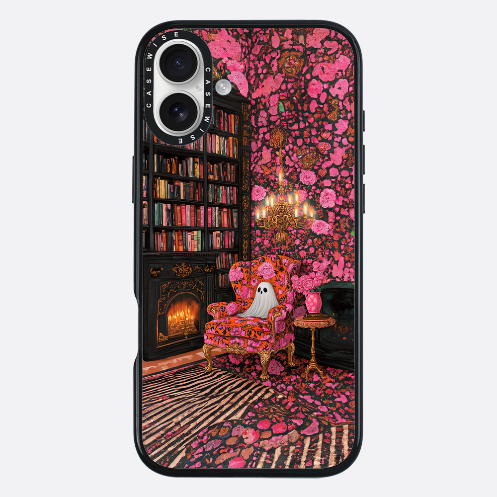 Pink Dark Academia Ghost - Hülle