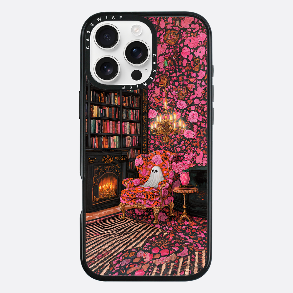 Pink Dark Academia Ghost - Hülle