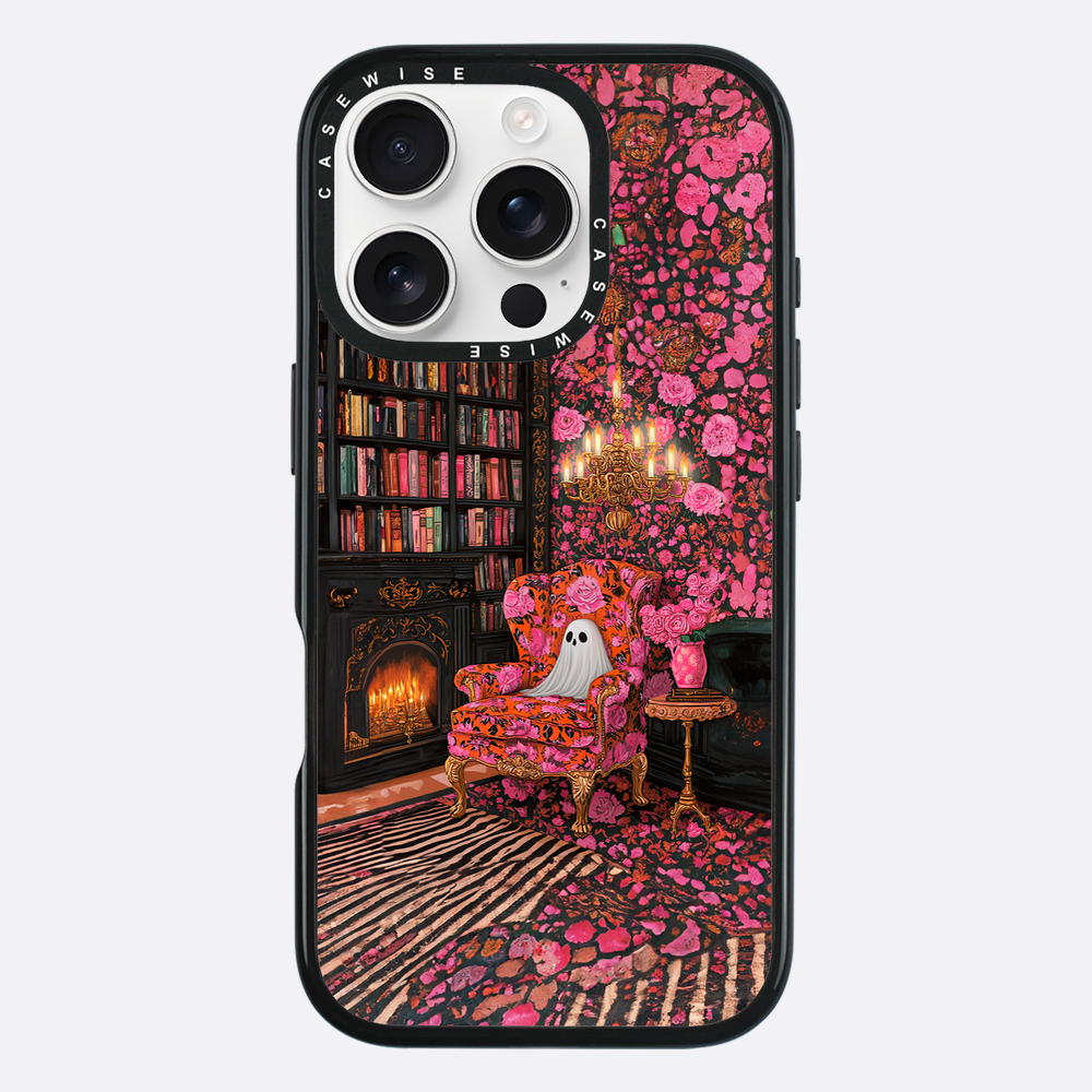 Pink Dark Academia Ghost - Hülle
