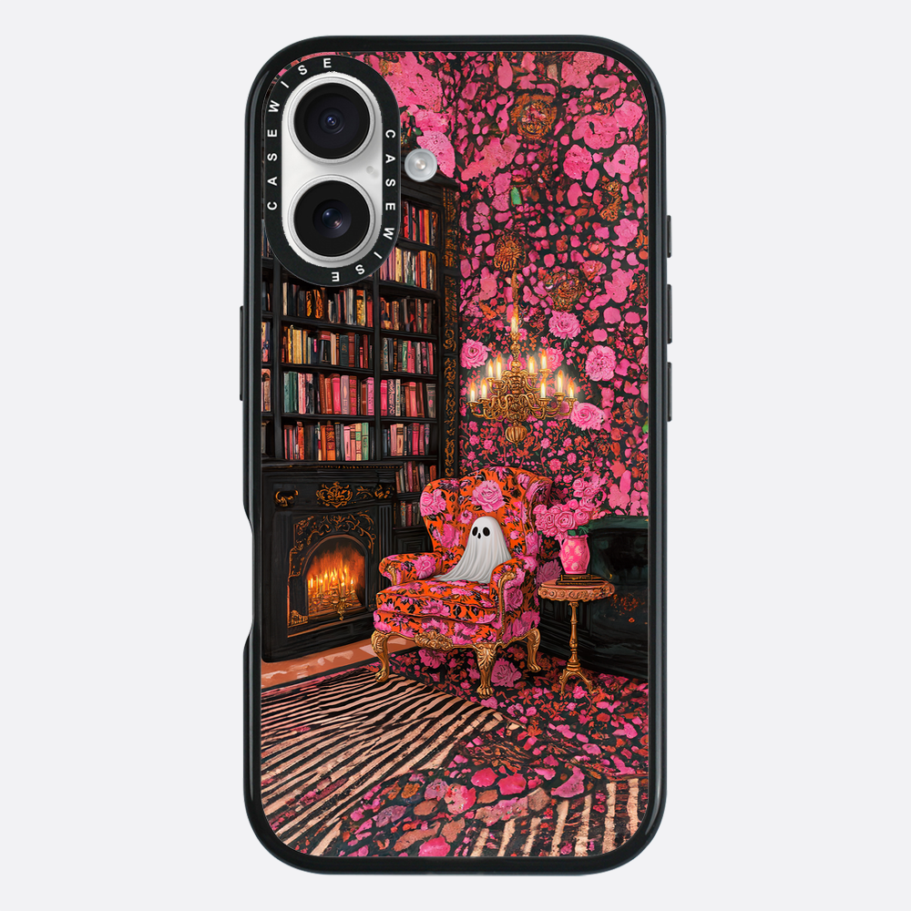 Pink Dark Academia Ghost - Hülle