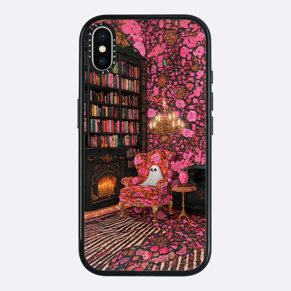Pink Dark Academia Ghost - Hülle
