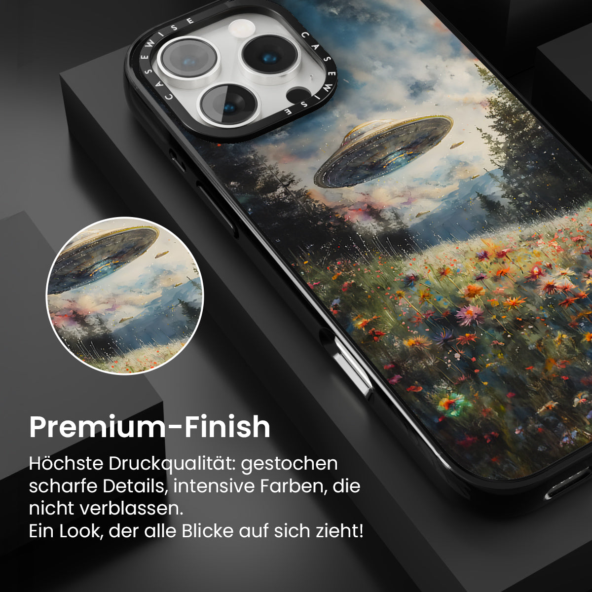 UFO -Landschaft - Hülle