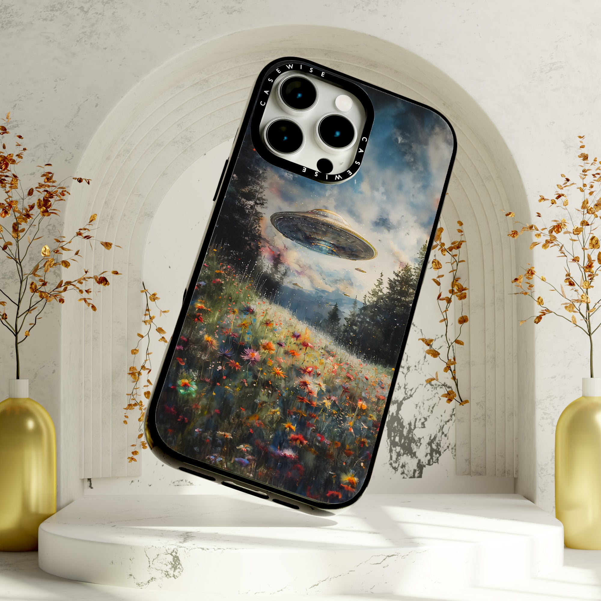 UFO -Landschaft - Hülle