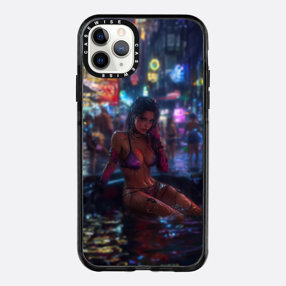 Cyberpunk City Girl - Hülle