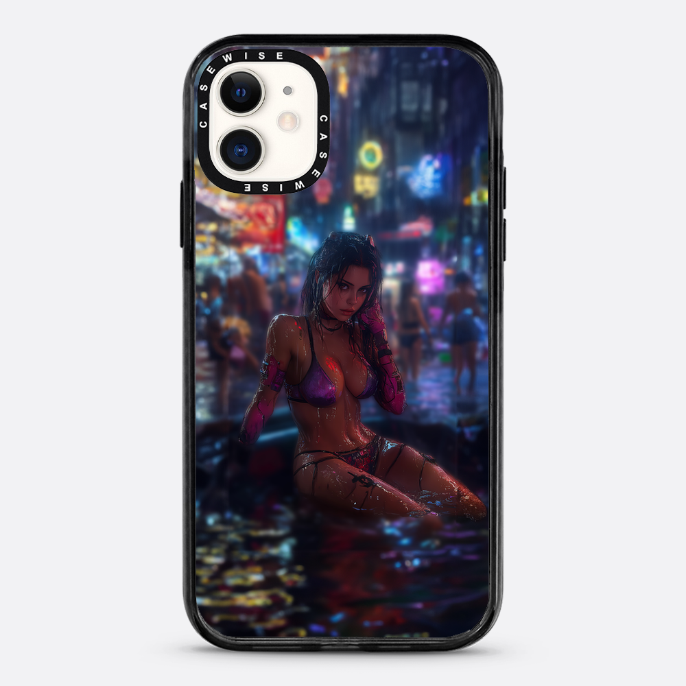 Cyberpunk City Girl - Hülle