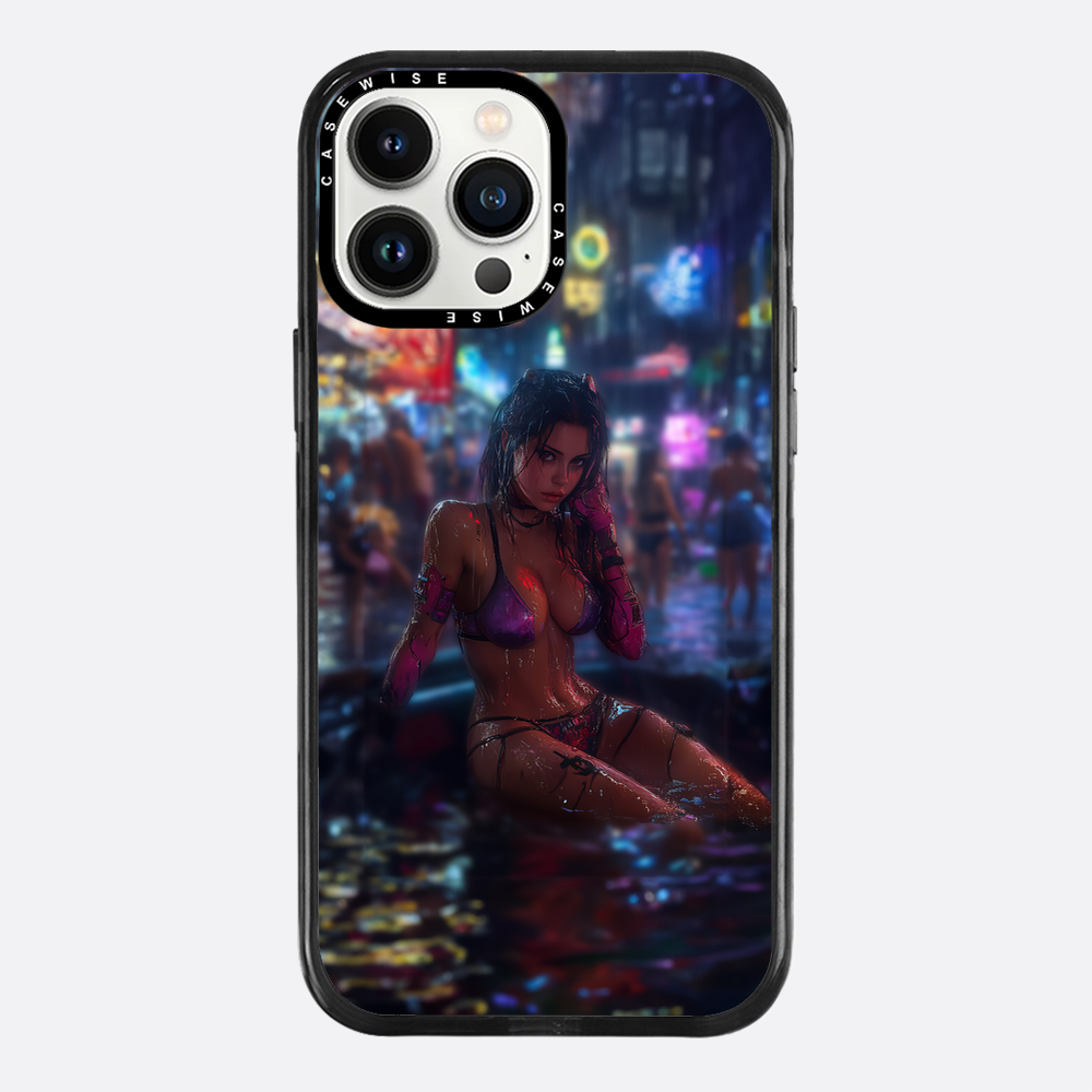 Cyberpunk City Girl - Hülle