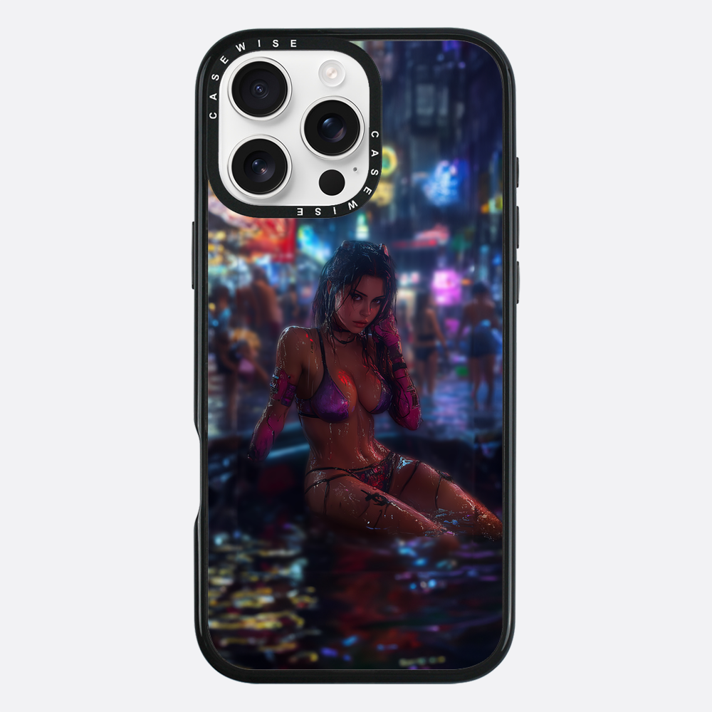 Cyberpunk City Girl - Hülle