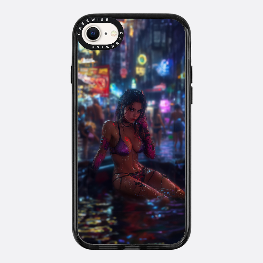 Cyberpunk City Girl - Hülle