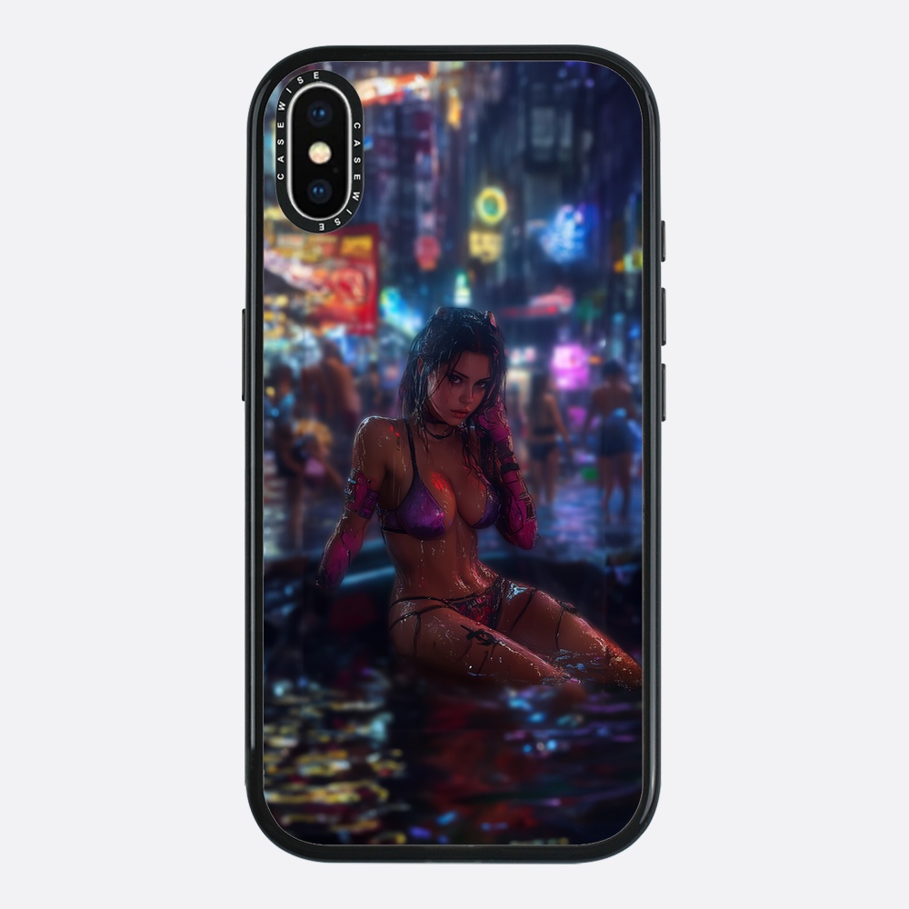 Cyberpunk City Girl - Hülle