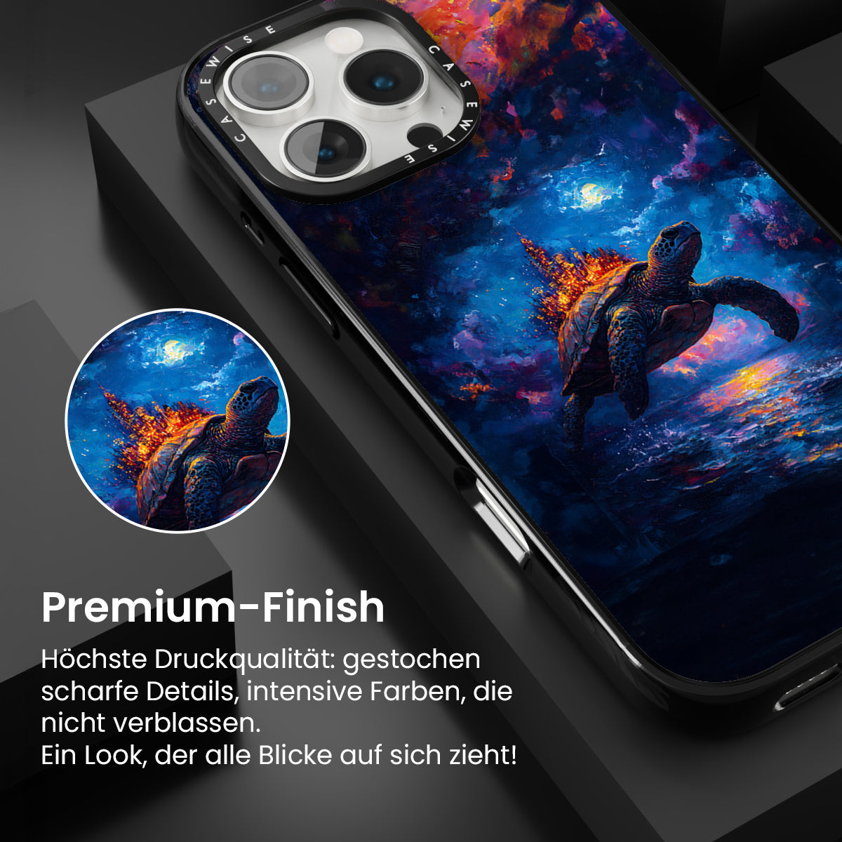 Schwimmende Schildkröte - Hülle