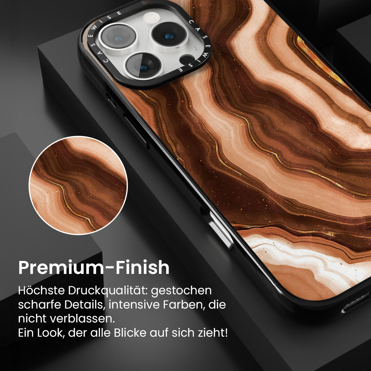 Goldene Achattextur 02 - Hülle