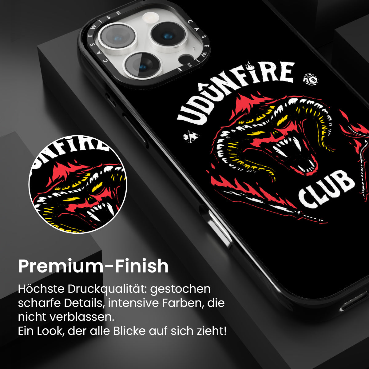 Udun Fire Club schwarz - Hülle