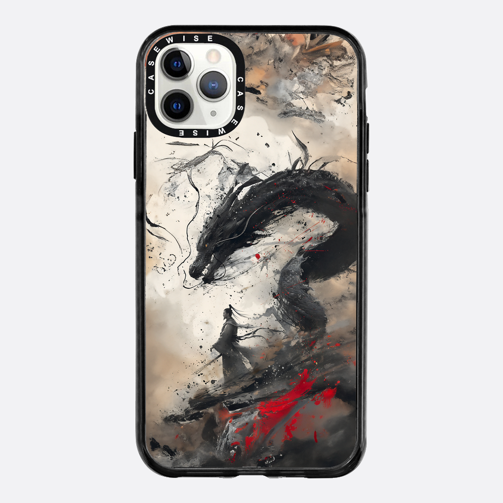 Vintage Japaner Samurai Drache - Hülle