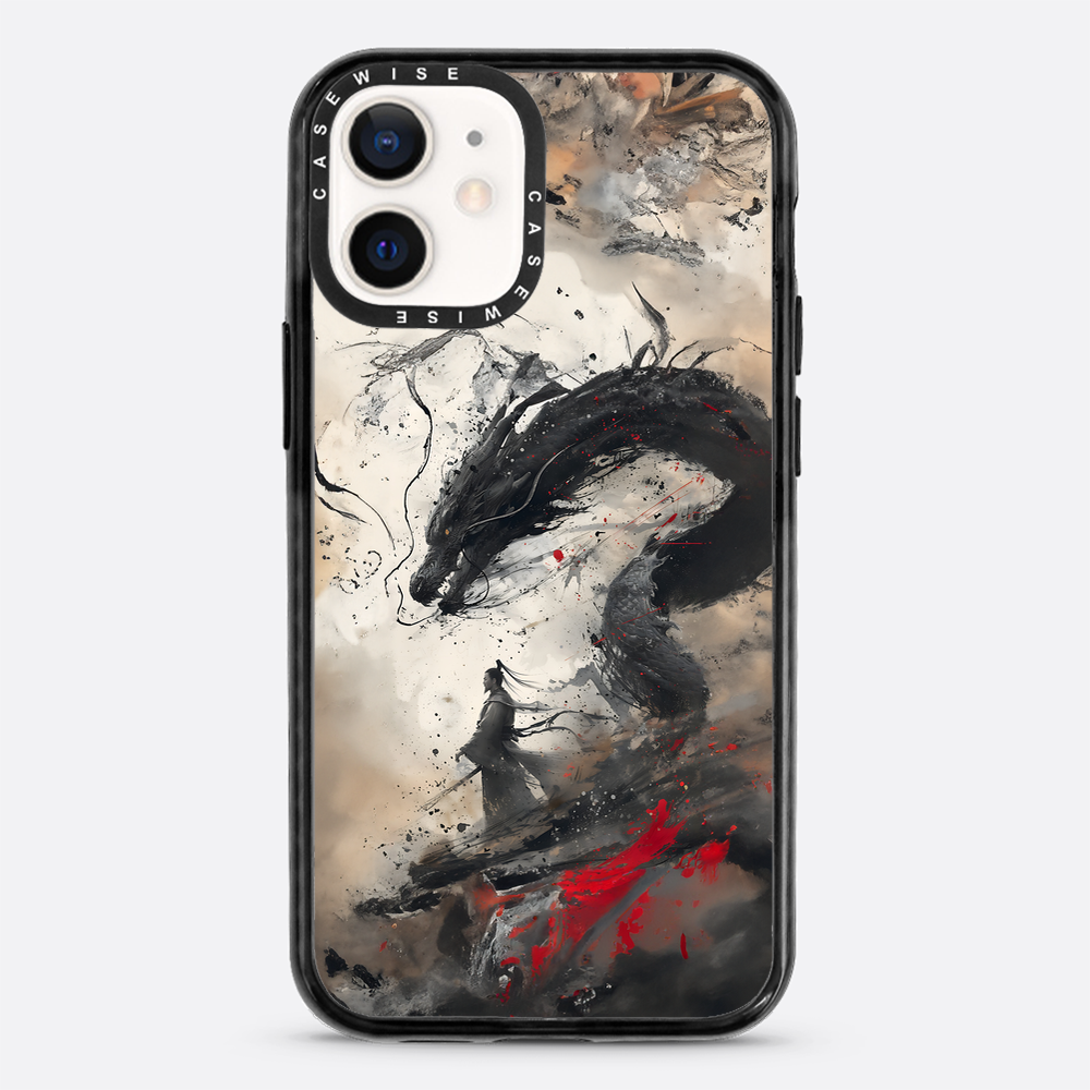 Vintage Japaner Samurai Drache - Hülle