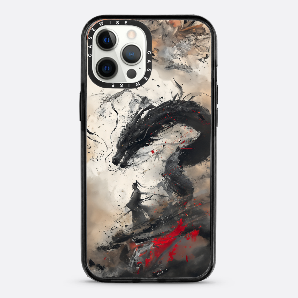 Vintage Japaner Samurai Drache - Hülle