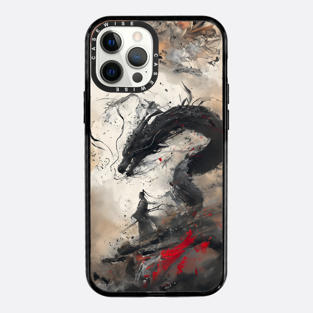Vintage Japaner Samurai Drache - Hülle