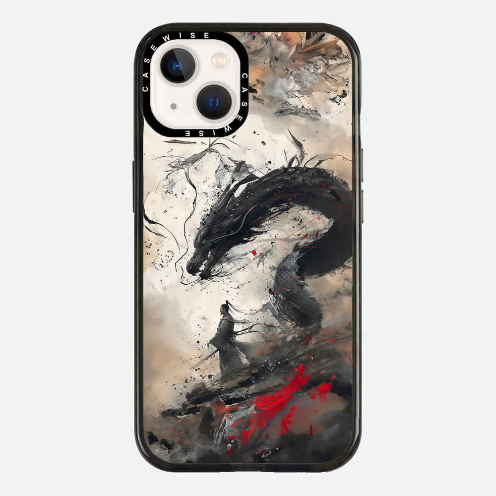 Vintage Japaner Samurai Drache - Hülle