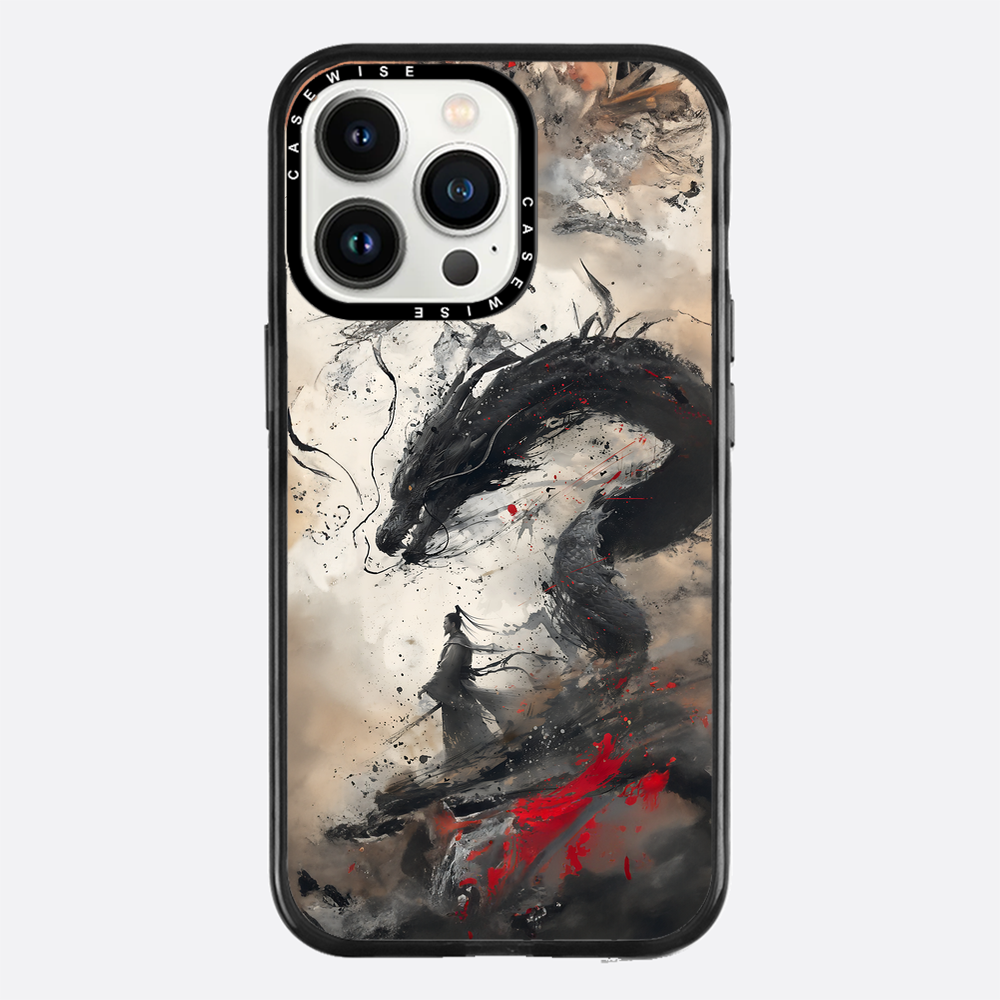 Vintage Japaner Samurai Drache - Hülle