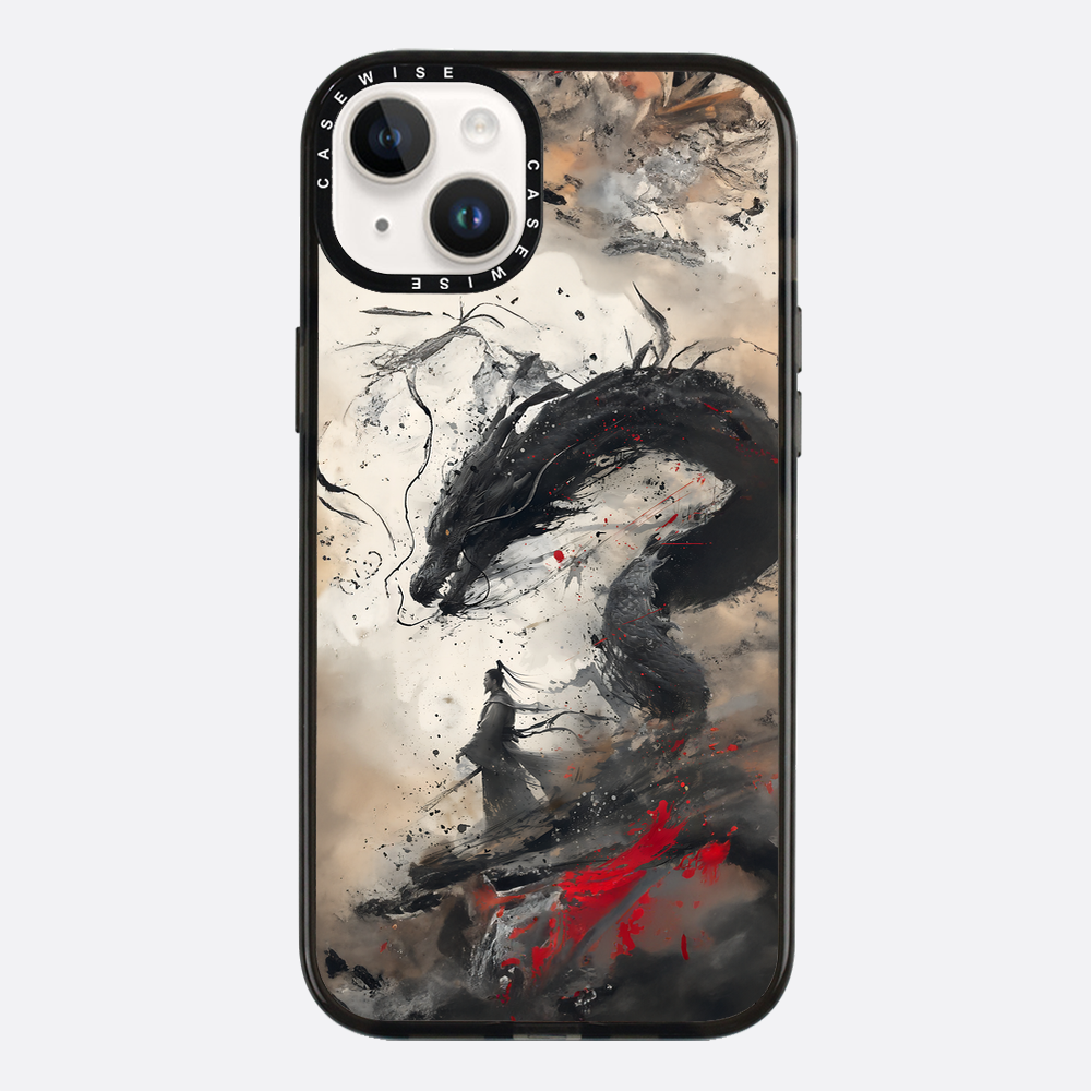 Vintage Japaner Samurai Drache - Hülle