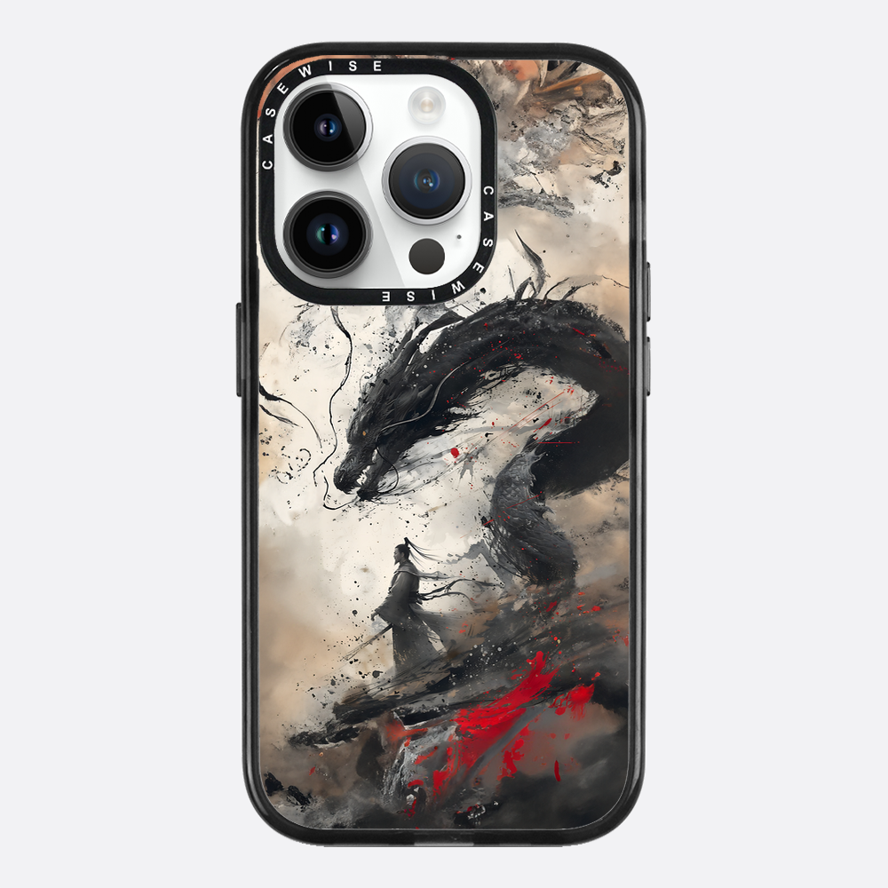 Vintage Japaner Samurai Drache - Hülle