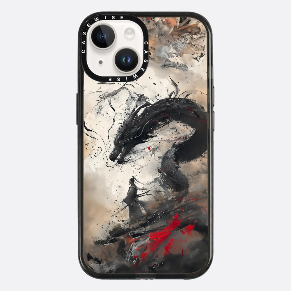 Vintage Japaner Samurai Drache - Hülle