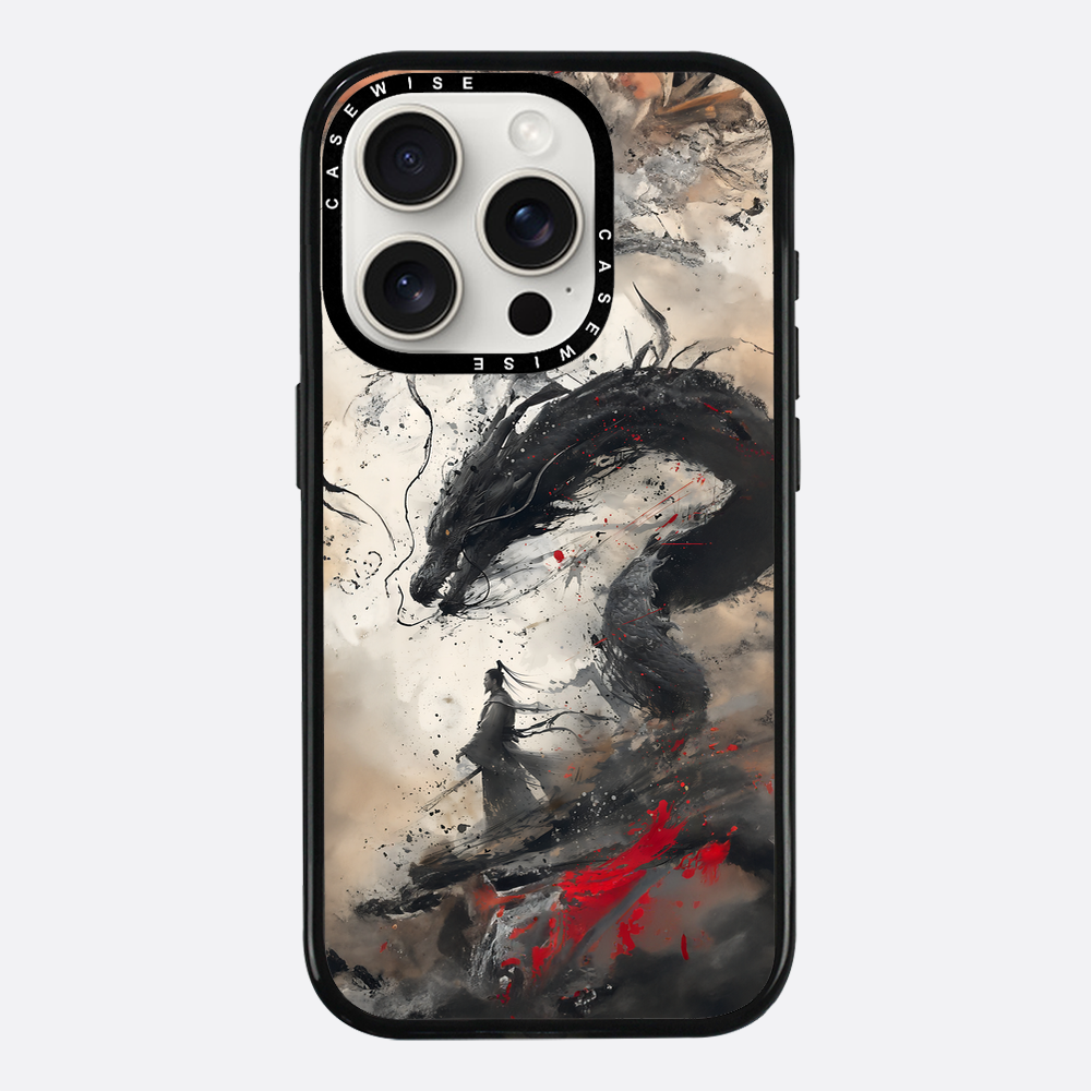 Vintage Japaner Samurai Drache - Hülle