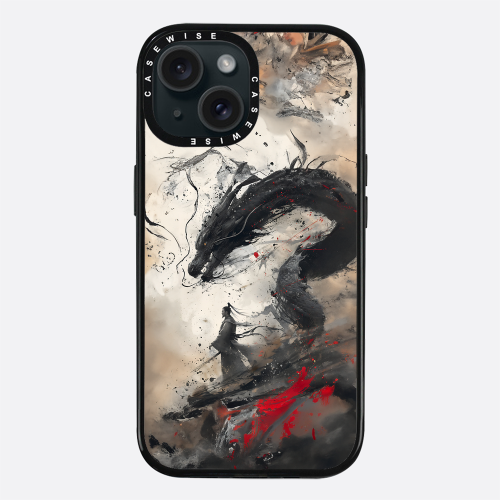 Vintage Japaner Samurai Drache - Hülle
